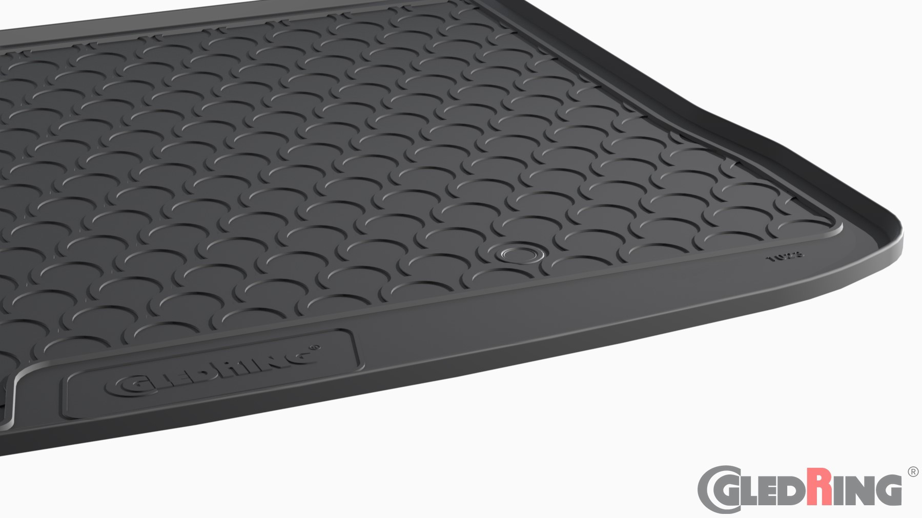 Original Gledring Premium Gummi Kofferraummatte - VOLKSWAGEN Tiguan (Oberer Boden) 2007-3.2016